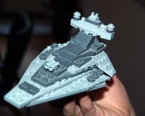 Go from Mini Lego Star Destroyer to Star Wars Lego Ships