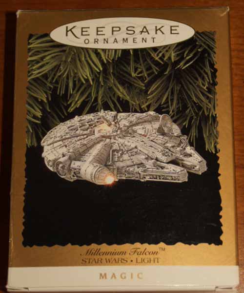 Hallmark Keepsake 1996 Millenium Falcon Box