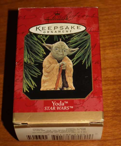 Hallmark Keepsake 1997 Yoda Box