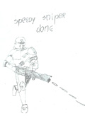 Speedy Sniper Clone Drawing