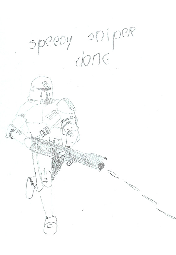 Speedy Sniper Clone drawing