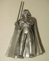 Silver Darth Vader figure